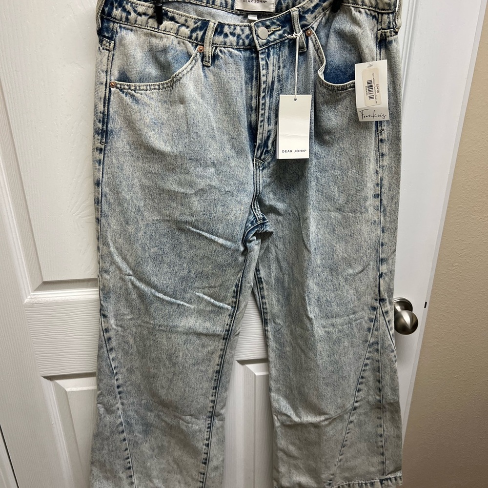 Dear John Washed Denim Jeans